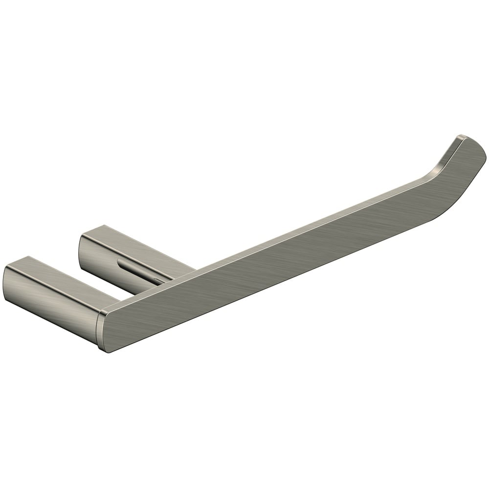 Rak Petit Square Toilet Roll Holder - Brushed Nickel - RAKPES9901 - 1N - TAP 'N' SHOWER