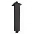 RAK Modern Ceiling Mounted Square Shower Arm 250mm black finish for durable, stylish bathroom upgrade