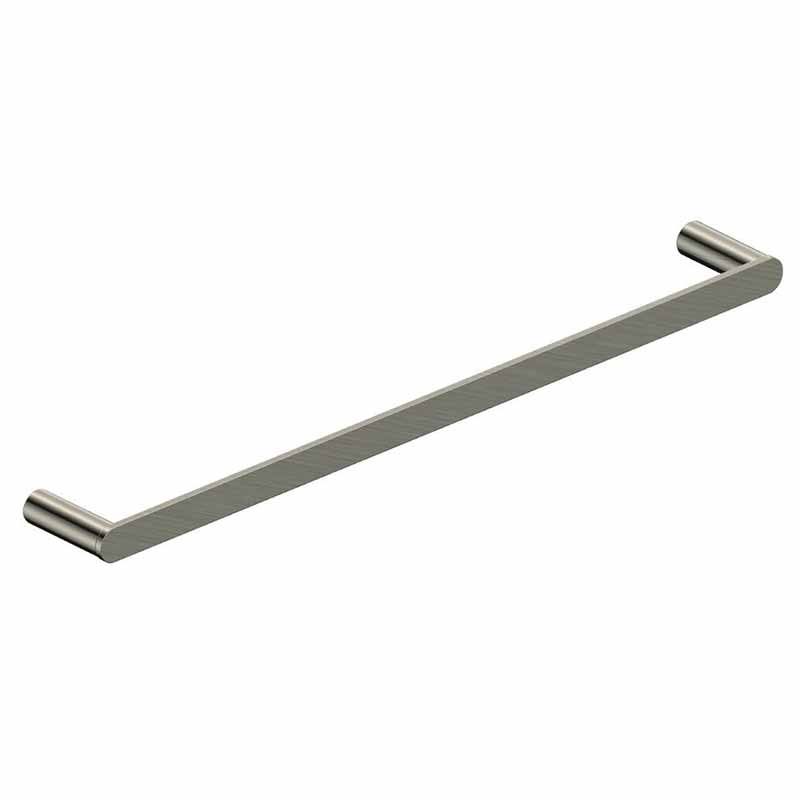 Rak Petit Square Towel Bar 450mm - Brushed Nickel - RAKPES9910 - 45N - TAP 'N' SHOWER