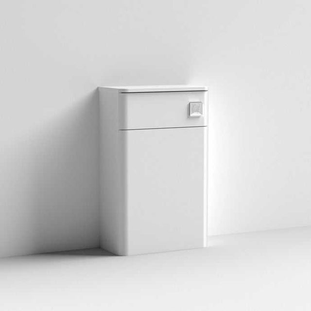 Nuie Core Modern Back to Wall WC Toilet Unit 500mm Wide - Gloss White - RC0141