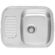 Reginox Regidrain Comfort Inset Kitchen Sink - Chrome - REGIDRAIN R - TAP 'N' SHOWER