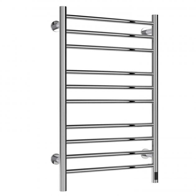 Reina Arnage 800mm High x 500mm Wide Dry Electric Heated Towel Rail - Polished - DE - ARG0805 - TAP 'N' SHOWER
