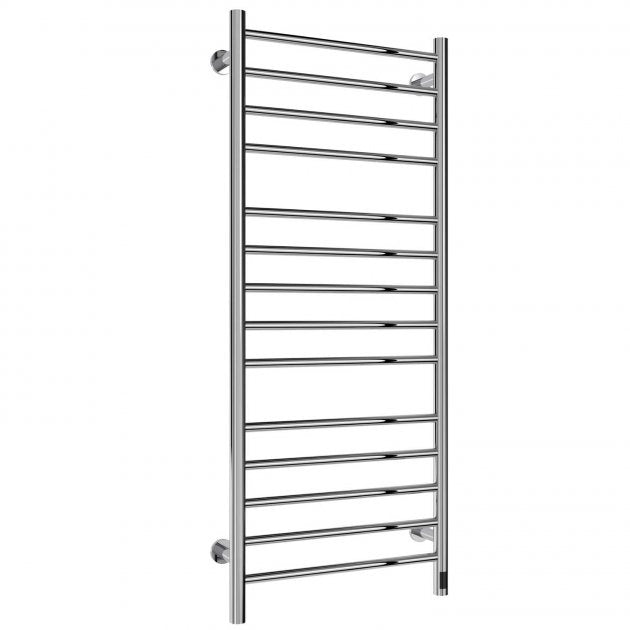 Reina Arnage 1200mm High x 500mm Wide Dry Electric Heated Towel Rail - Polished - DE - ARG1205 - TAP 'N' SHOWER
