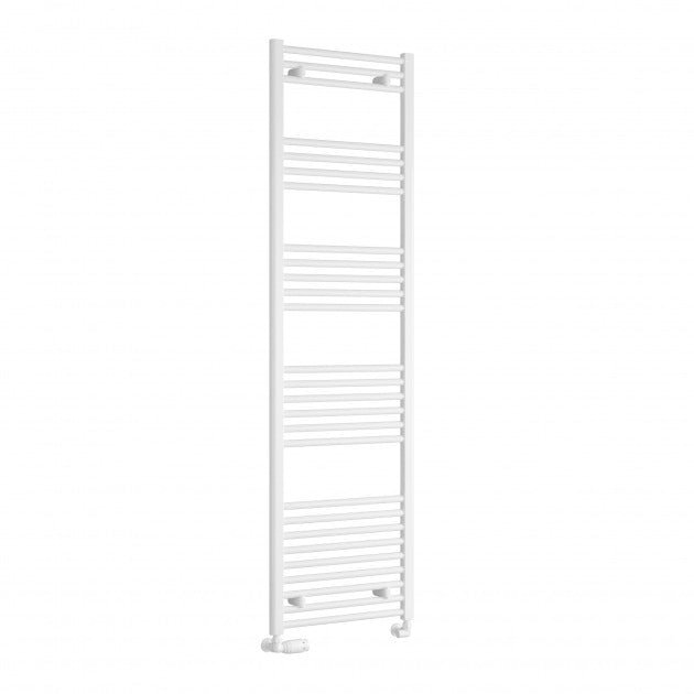 Reina Capo Straight 1800mm High x 500mm Wide Heated Towel Rail - White - CPO1850WF - TAP 'N' SHOWER