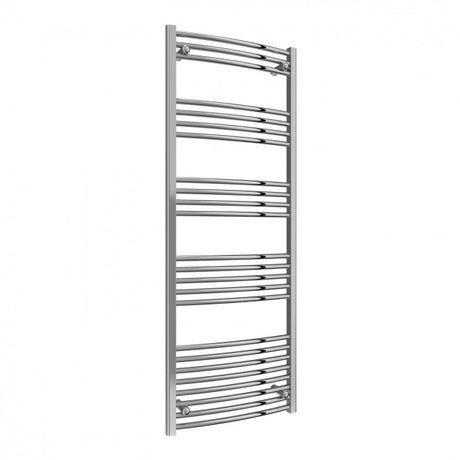 Reina Capo Curved 1800mm High x 600mm Wide Heated Towel Rail - Chrome - CPO1860CC - TAP 'N' SHOWER