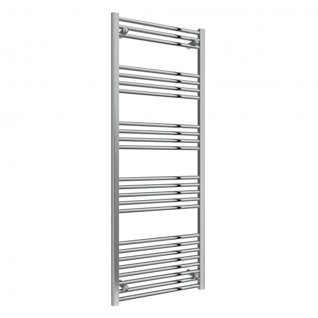 Reina Capo Straight 1800mm High x 600mm Wide Heated Towel Rail - Chrome - CPO1860CF - TAP 'N' SHOWER