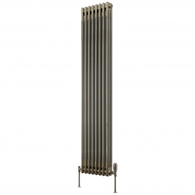 Reina Colona 1800mm High x 380mm Wide 2 Column Vertical Radiator - Lacquer - 2/C188L - TAP 'N' SHOWER