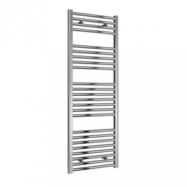 Reina Diva Straight 1400mm High x 500mm Wide Heated Towel Rail - Chrome - AG50140CF - TAP 'N' SHOWER