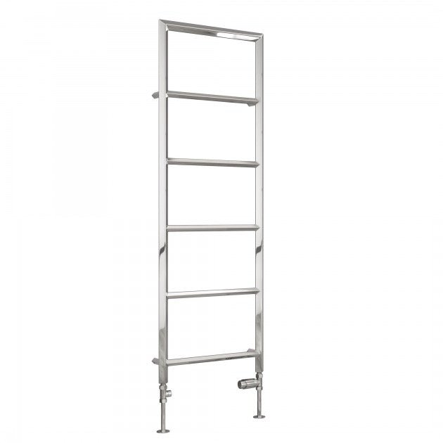 Reina Dora Designer 1470mm High x 500mm Wide Heated Towel Rail - Chrome - RND - DRA14750C - TAP 'N' SHOWER