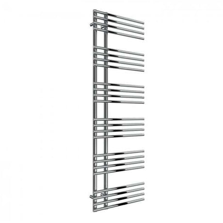 Reina Elisa Designer Modern Heated Towel Rail 1550mm High x 500mm Wide - Chromne - RND-ES515