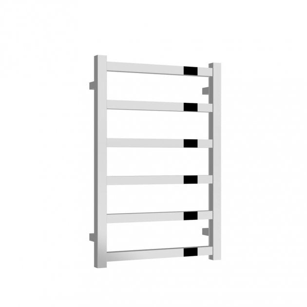 Reina Fano 720mm High x 485mm Wide Designer Heated Towel Rail - Polished - A - FNO0725P - TAP 'N' SHOWER