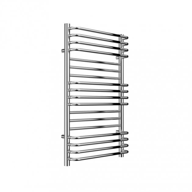 Reina Marco 800mm High x 500mm Wide Designer Heated Towel Rail - Chrome - RND - MC5080 - TAP 'N' SHOWER