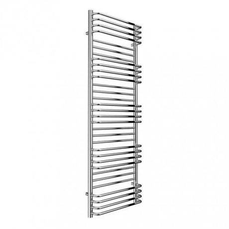 Reina Marco Modern Designer Heated Towel Rail 1400mm High x 500mm Wide - Chromne - RND-MC5140