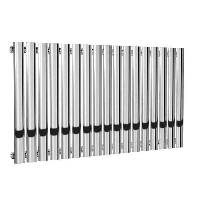 Reina Neva Single Designer Radiator 550mm High x 1003mm Wide - Chrome - RND-HNV17C