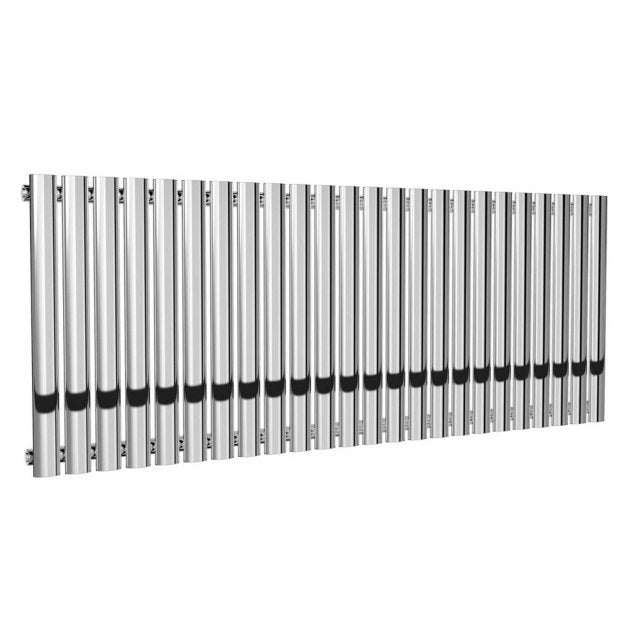Reina Neva Single Designer Radiator 550mm High x 1180mm Wide - Chrome - RND-HNV20C