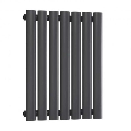 Reina Neva Single Designer Radiator 550mm High x 413mm Wide - Anthracite - RND-HNV7A