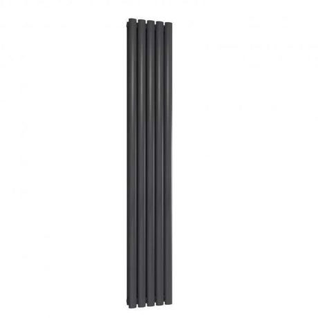 Reina Neva Modern Double Designer Vertical Radiator 1800mm High x 295mm Wide - Anthracite - RND-NV2918AD