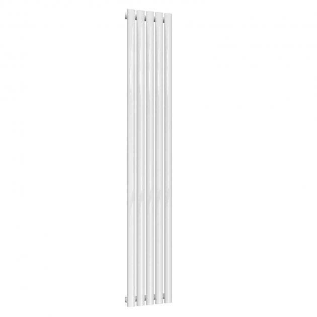 Reina Neva Modern Single Designer Vertical Radiator 1800mm High x 295mm Wide - White - RND - NV2918W - TAP 'N' SHOWER