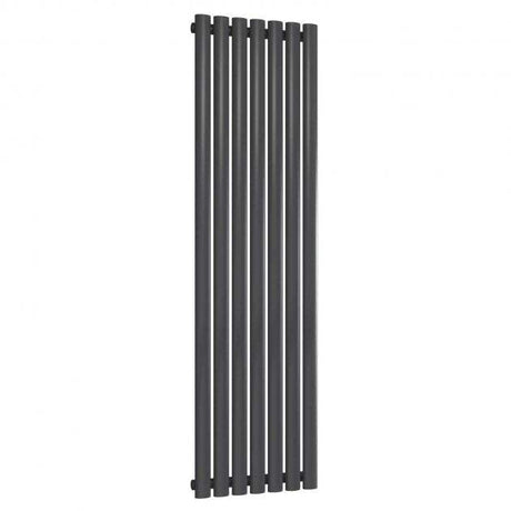 Reina Neva Modern Single Designer Vertical Radiator 1500mm High x 413mm Wide -  Anthracite - RND-NV4115A