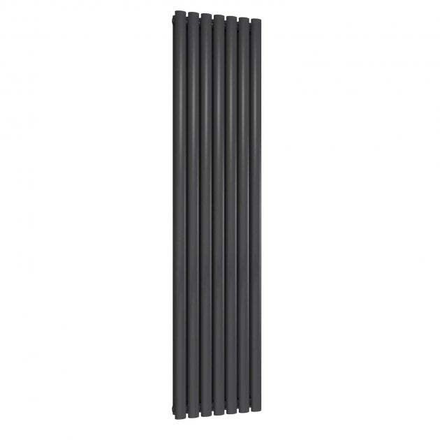 Reina Neva Modern Double Designer Vertical Radiator 1800mm High x 413mm Wide - Anthracite - RND-NV4118AD