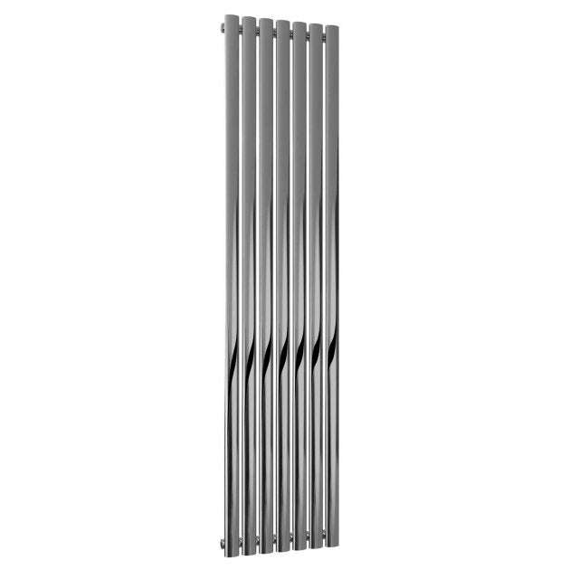 Reina Neva Single Designer Radiator 1800mm High x 413mm Wide - Chrome - RND-NV4118C