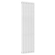 Reina Neva Single Designer Radiator 1800mm High x 472mm Wide - White - RND-NV4718W
