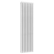Reina Neva Double Designer Radiator 1800mm High x 472mm Wide - White - RND-NV4718WD