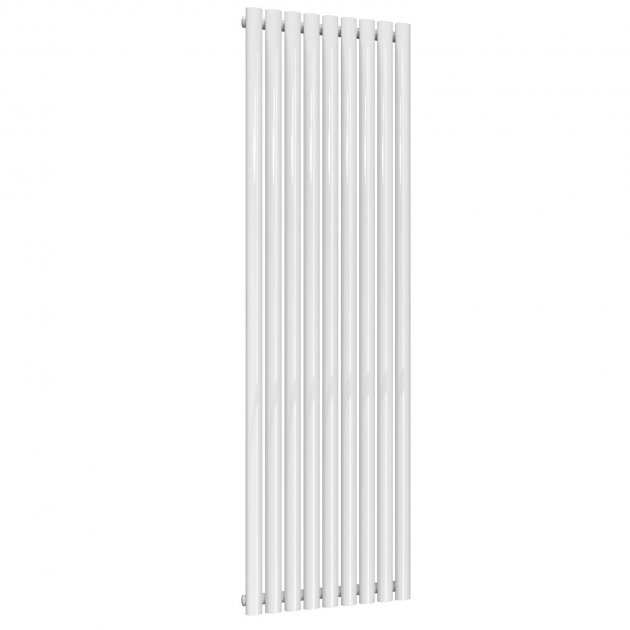 Reina Neva Single Designer Radiator 1800mm High x 531mm Wide - White - RND - NV5318W - TAP 'N' SHOWER