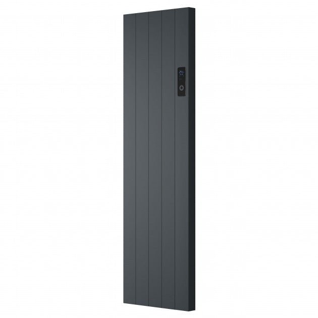 Reina Nika Designer 1600mm High x 453mm Wide Electric Vertical Radiator - Anthracite - DE - NIK150VA - TAP 'N' SHOWER