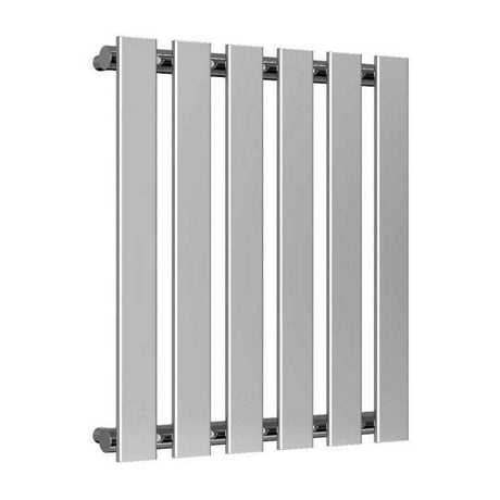 Reina Pienza Modern Designer Horizontal Radiator 550mm High x 485mm Wide - Chromne - RND-PNZ485