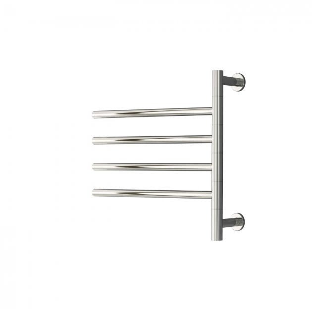 Reina Rance 455mm High x 500mm Wide Electric Designer Heated Towel Rail - Polished - DE - RNC4550P - TAP 'N' SHOWER