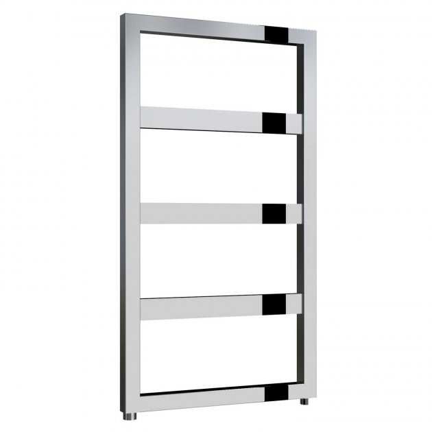Reina Rezzo Designer Vertical Heated Towel Rail 740mm High x 450mm Wide - Chromne - RND-REZ074045