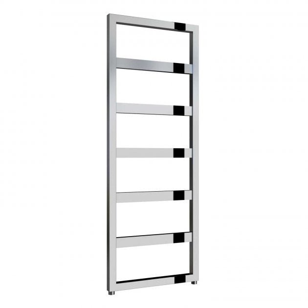 Reina Rezzo 1100mm High x 450mm Wide Designer Heated Towel Rail - Chrome - RND - REZ110045 - TAP 'N' SHOWER