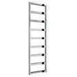 Reina Rezzo Designer Heated Towel Rail 1460mm High x 450mm Wide - Chromne - RND-REZ146045