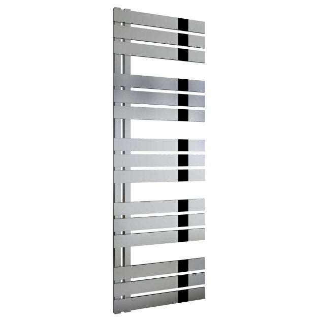 Reina Ricadi Designer Heated Stainless Steel Towel Rail 1440mm High x 500mm Wide - Polished - RNS-RC5144