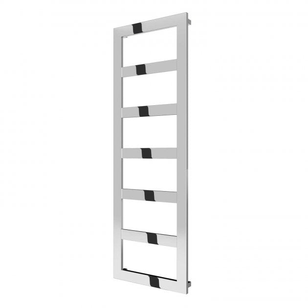 Reina Rima Designer 1500mm Hing x 500mm Wide Heated Towel Rail - Polished Stainless Steel - RNS - RMA150P - TAP 'N' SHOWER