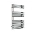 Reina Scalo Designer Modern Stainless Steel Heated Towel Rail 826mm High x 500mm Wide - Polished - RNS-SC508P