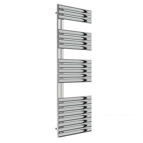 Reina Scalo Designer Stainless Steel Heated Towel Rail 1535mm High x 500mm Wide - Polished - RNS-SC515P