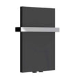 Reina Slimline Vertical Designer Modern Radiator 470mm High x 300mm Wide - Anthracite - RND-SLN04703A