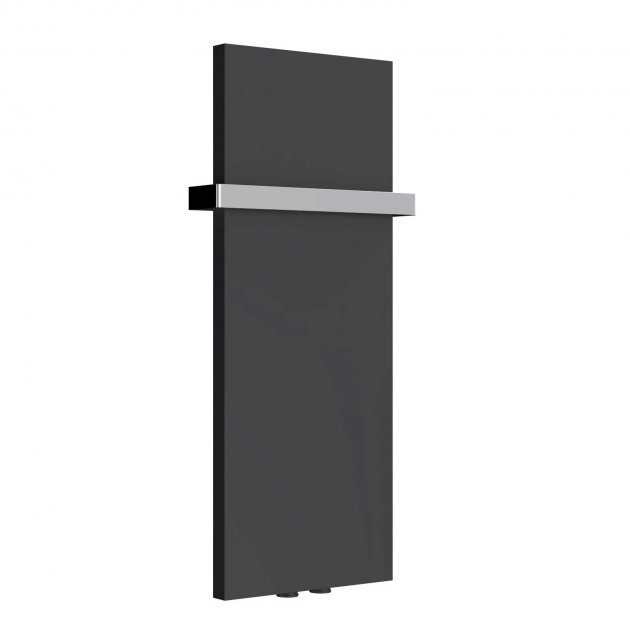 Reina Slimline Designer Modern Vertical Radiator 770mm High x 300mm Wide In Anthracite - RND - SLN07703A - TAP 'N' SHOWER