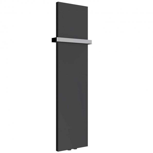 Reina Slimline Modern Vertical Designer Radiator 1170mm High x 300mm Wide In Anthracite - RND - SLN11703A - TAP 'N' SHOWER