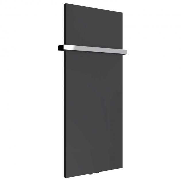 Reina Slimline Designer Modern Vertical Radiator 1170mm High x 500mm Wide In Anthracite - RND-SLN11705A