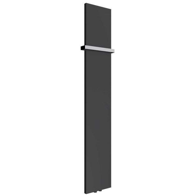 Reina Slimline Vertical Designer Flat Panel Radiator 1770mm High x 300mm Wide - Anthracite - RND - SLN17703A - TAP 'N' SHOWER