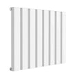 Reina Vicari Aluminium Single Double Radiator 600mm High x 800mm Wide - White - A-VCR060080SW