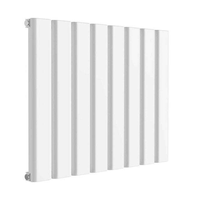 Reina Vicari Aluminium Single Double Radiator 600mm High x 800mm Wide - White - A - VCR060080SW - TAP 'N' SHOWER