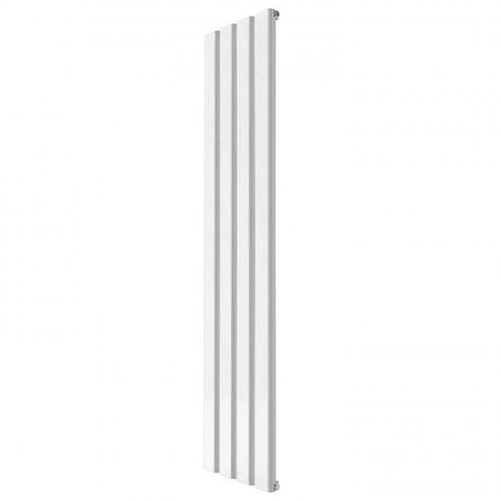 Reina Vicari Aluminium Single Vertical Radiator 1800mm High x 400mm Wide - White - A-VCR180040SW