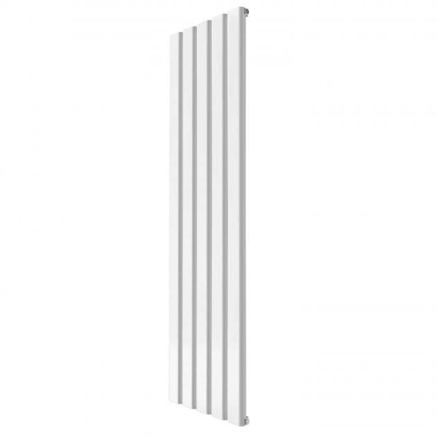 Reina Vicari Aluminium Single Vertical Radiator 1800mm High x 500mm Wide - White - A-VCR180050SW