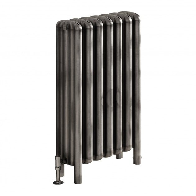 Reina Winchester Horizontal 760mm High x 440mm Wide Aluminium Radiator - Antique Silver - A - WCH7044S - TAP 'N' SHOWER