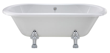 Launde Abbey Double Ended Freestanding Bath Pride Leg Set 1700mm - White - TAP 'N' SHOWER