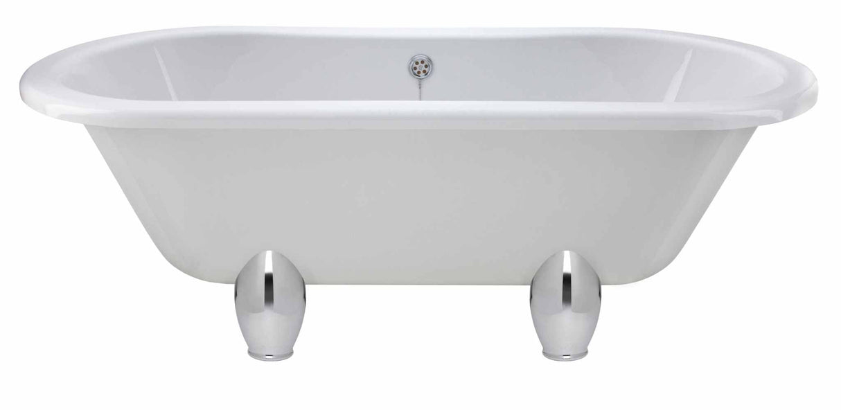 Hudson Reed Grosvenor Deacon Leg Set Freestanding Bath 1700mm x 745mm